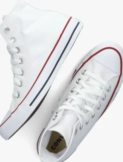 witte converse hoge sneakers chuck taylor all star hi dames