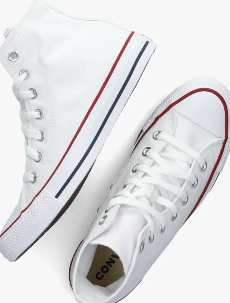 witte converse hoge sneakers chuck taylor all star hi dames
