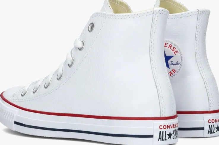 witte converse hoge sneakers chuck taylor all star hi
