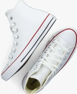 witte converse hoge sneakers chuck taylor all star hi