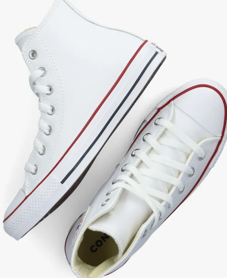 witte converse hoge sneakers chuck taylor all star hi