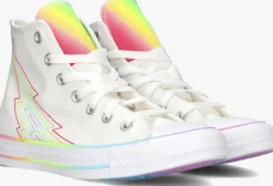 witte converse hoge sneakers chuck taylor all star