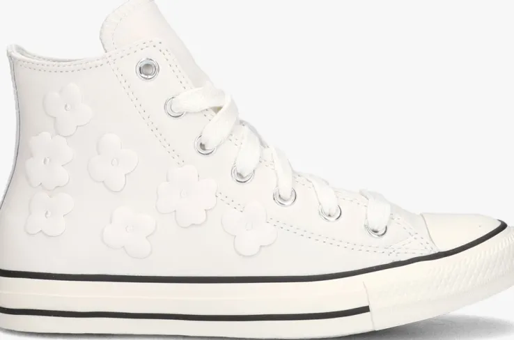 witte converse hoge sneakers chuck taylor all star hi