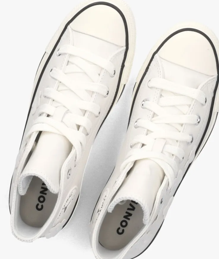 witte converse hoge sneakers chuck taylor all star hi