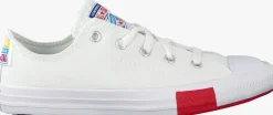 witte converse lage sneakers chuck taylor all star ox kids
