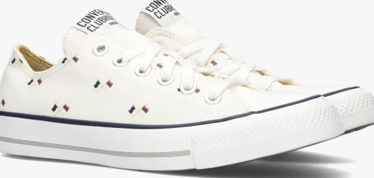 witte converse lage sneakers chuck taylor all star