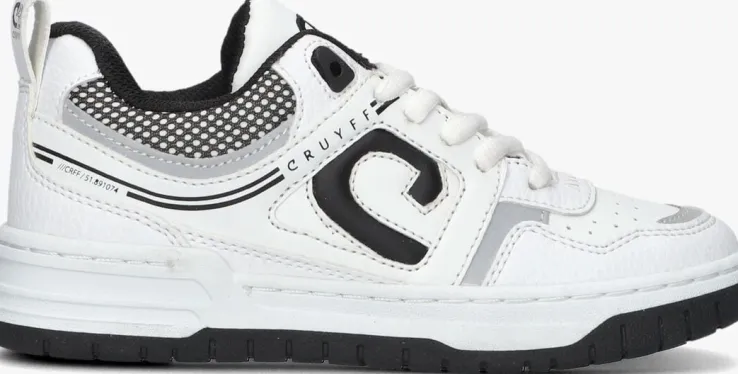 witte cruyff junior lage sneakers raval