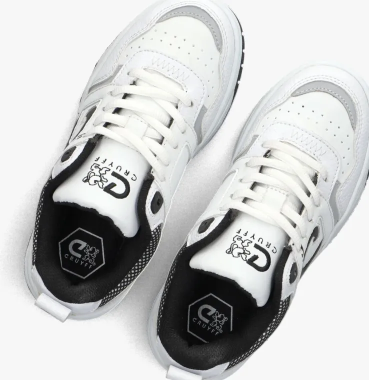 witte cruyff junior lage sneakers raval