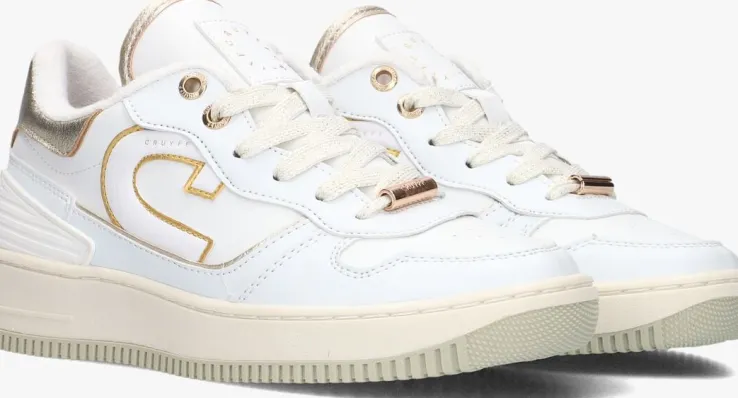 witte cruyff junior lage sneakers campo low