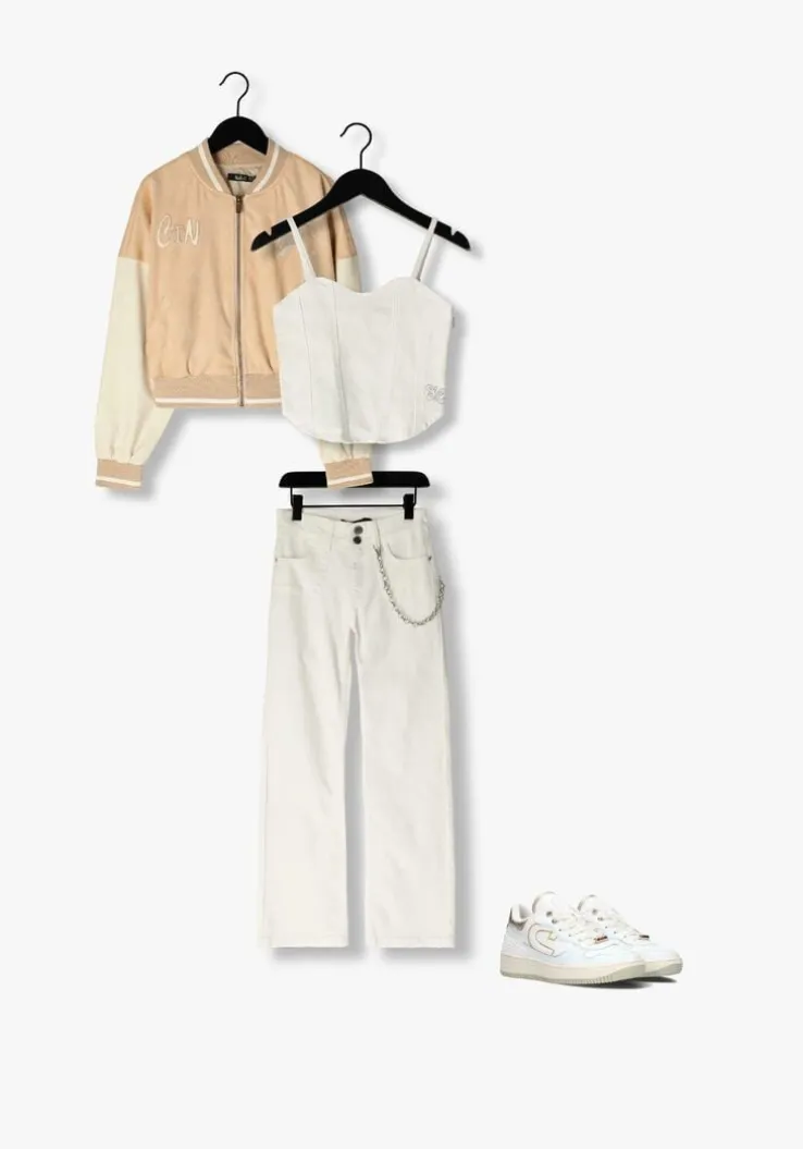 witte cruyff junior lage sneakers campo low