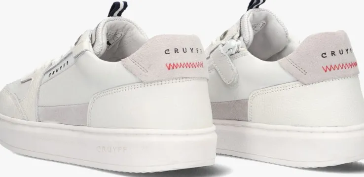 witte cruyff junior lage sneakers endorsed