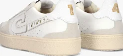 witte cruyff lage sneakers slice