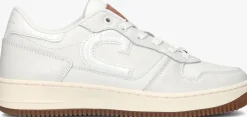 witte cruyff lage sneakers campo low lux