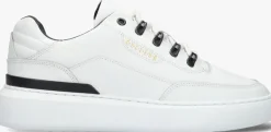witte cycleur de luxe lage sneakers limit