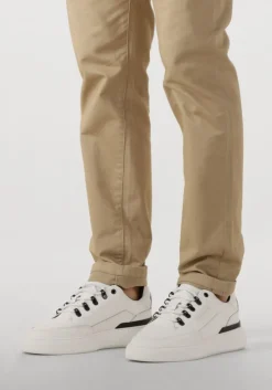 witte cycleur de luxe lage sneakers limit