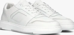witte cycleur de luxe lage sneakers tailwip