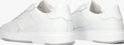 witte cycleur de luxe lage sneakers no-foot
