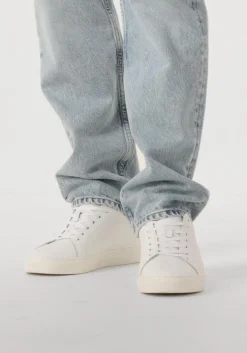 witte cycleur de luxe lage sneakers 50-50