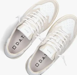 witte d.a.t.e lage sneakers torneo
