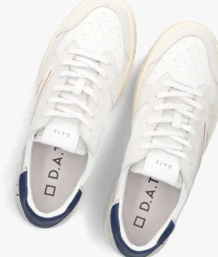 witte d.a.t.e lage sneakers torneo