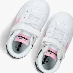 witte diadora hoge sneakers game high girl td