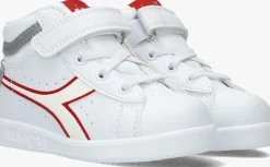 witte diadora hoge sneakers game high td