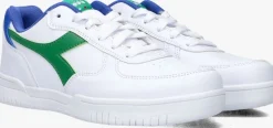 witte diadora lage sneakers raptor low gs