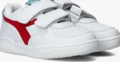 witte diadora lage sneakers raptor low stripe td