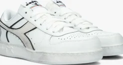 witte diadora lage sneakers magic basket low icona woman