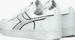 witte diadora lage sneakers magic basket low icona woman