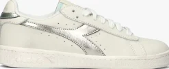 witte diadora lage sneakers game l low waxed metal wn