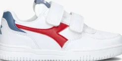witte diadora lage sneakers raptor low ps