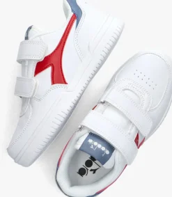 witte diadora lage sneakers raptor low ps