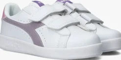 witte diadora lage sneakers game p ps girl
