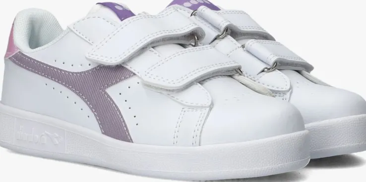witte diadora lage sneakers game p ps girl