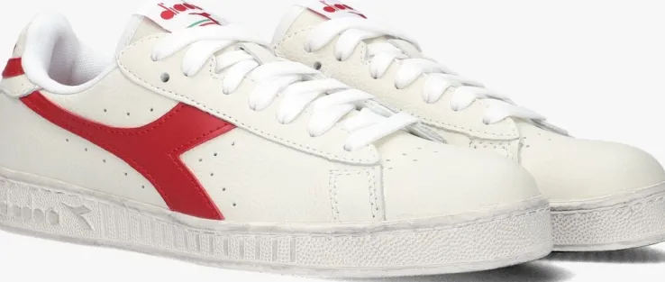 witte diadora lage sneakers game l low waxed wn