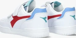 witte diadora lage sneakers raptor low stripe ps