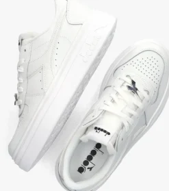 witte diadora lage sneakers magic bold dames