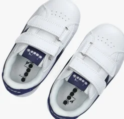 witte diadora lage sneakers game p camo td