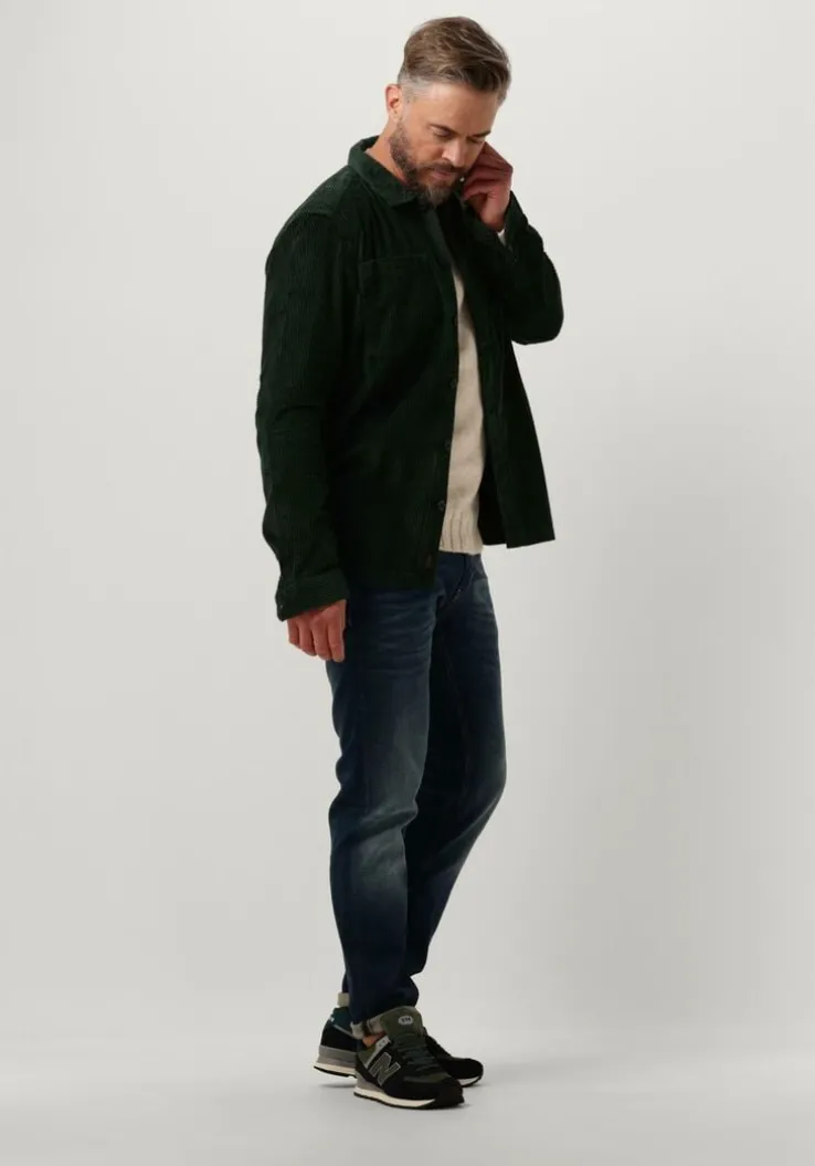 witte dstrezzed trui per crew neck