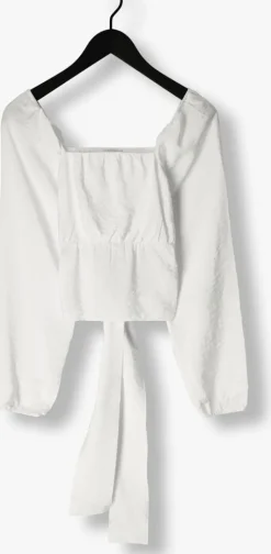 witte envii blouses ennut ls tie top