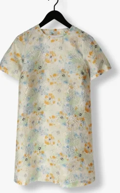 witte envii mini jurk enwombat ss dress aop 7063