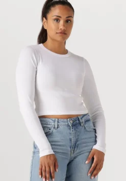 witte envii t-shirt enally ls crop tee 5314