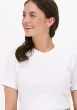 witte esmé studios top blossom ss o neck rib t-shirt
