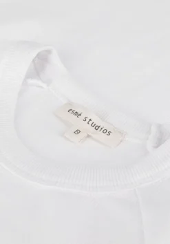 witte esmé studios top blossom ss o neck rib t-shirt