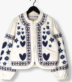 witte fabienne chapot jack simon padded jacket