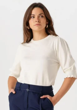 witte fabienne chapot trui molly short sleeve pullover