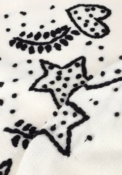 witte fabienne chapot trui edo short sleeve pullover