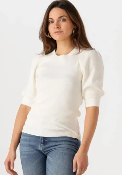 witte fabienne chapot trui lillian short sleeve pullover