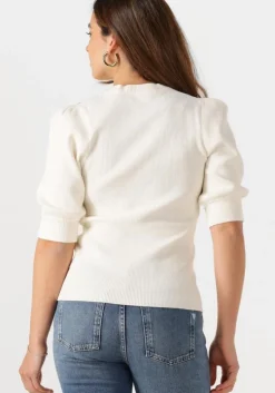 witte fabienne chapot trui lillian short sleeve pullover